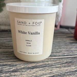 Sand + Fog White Vanilla Candle